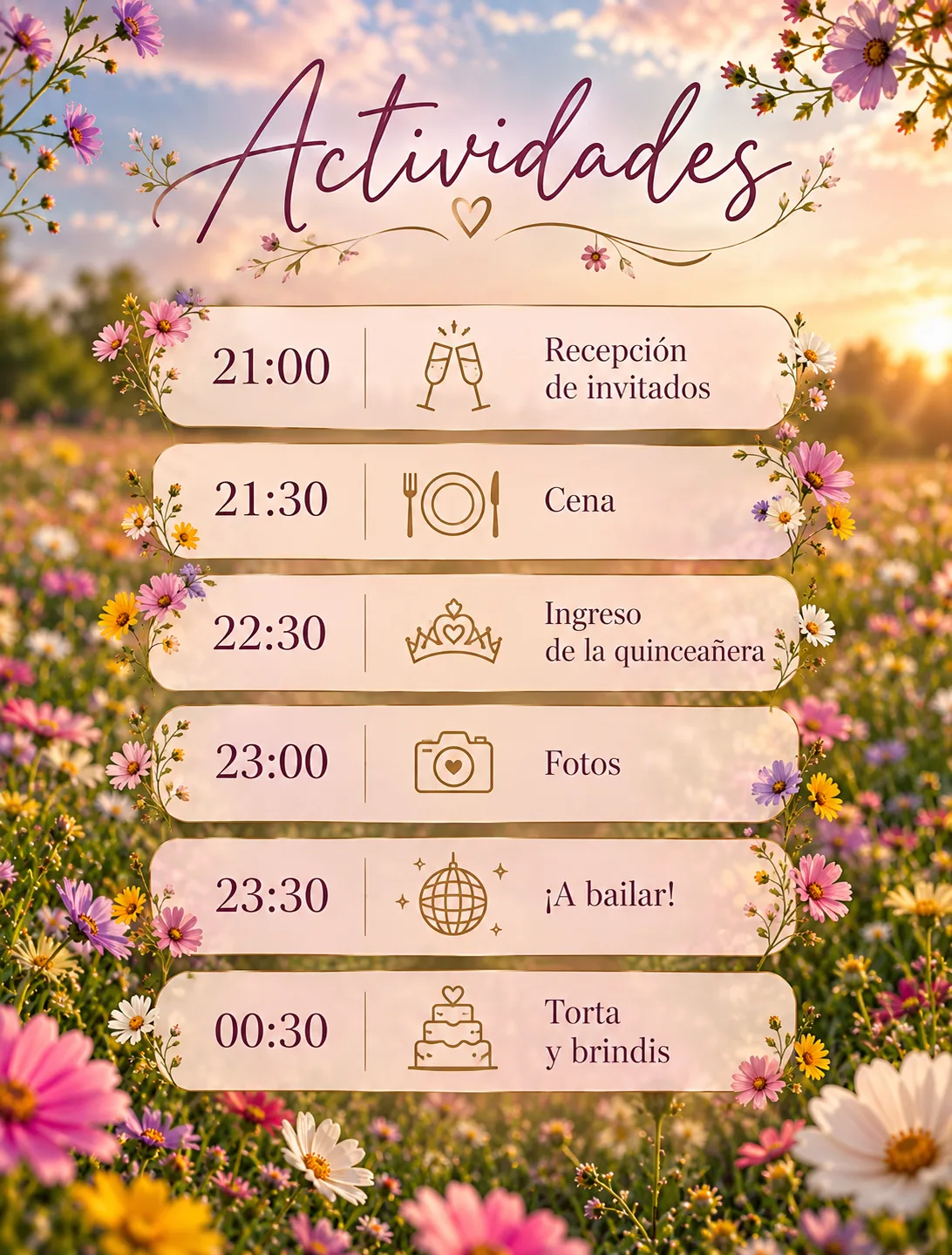 Cronograma de actividades